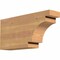 Ekena Millwork Mediterranean Smooth Rafter Tail, Western Red Cedar, 3 1/2"W x 8"H x 16"L RFT04X08X16MED00SWR - alternate 1